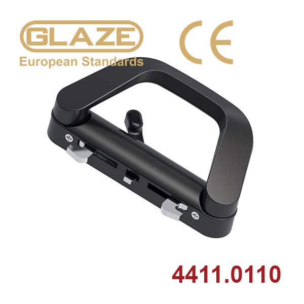 Khóa cửa trượt lùa chữ D 1 cánh ruột liền - Ảnh 2