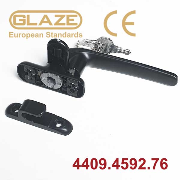 Tay gạt cửa sổ có chìa 459 - Ảnh 3