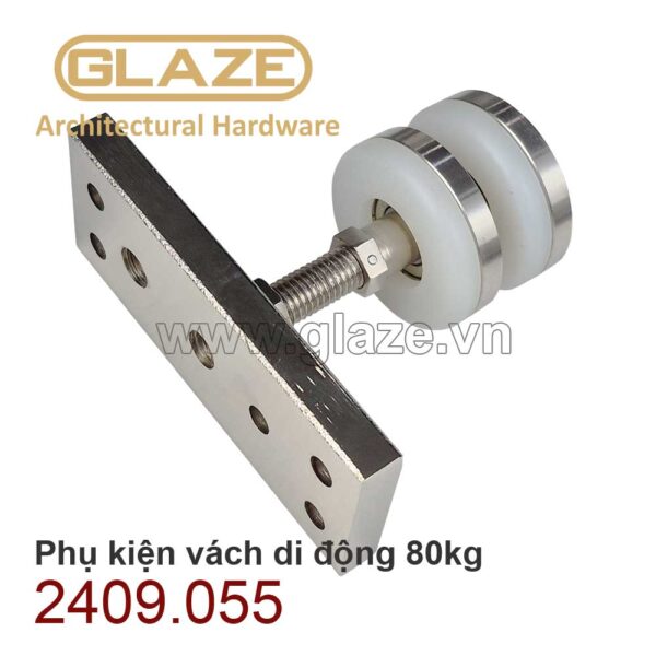 Phụ kiện bánh xe vách ngăn di động hệ 55 - Ảnh 2