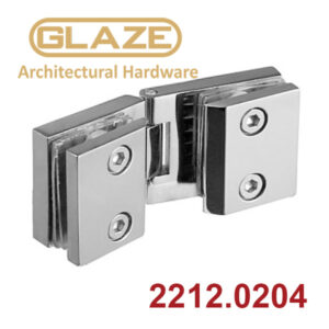 Bản lề kính kính 180° 2212